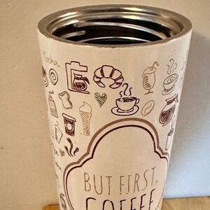 Contigo Travel Mug | "But First Coffee" | 16oz | Insulated Stainless Steel